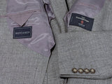 Benjamin Zegna Sport Coat Light Grey Weave 2-button Soft Shoulder Linen/Wool/Silk