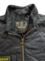 Barbour Jacket S Black Bowmore Padded Quilt Polyester