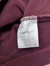 Orlebar Brown Sweatshirt M Burgundy Pure Cotton