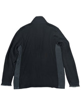 Paul & Shark Sweater M Black Zip Cardigan Wool