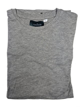 The Wardrobe Short Sleeve T-Shirt Light Grey Organic Cotton