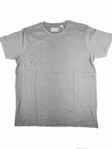 The Wardrobe Short Sleeve T-Shirt Light Grey Organic Cotton