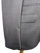 Benjamin Suit Mid Grey 2-Button Wool/Cashmere
