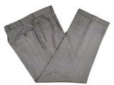 Luigi Bianchi Suit 44R Grey Glen Plaid 3-button Wool VBC