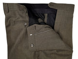Luigi Bianchi Lubiam Suit 44L Brown Nailhead 3-button Wool VBC