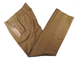 LBM 1911 Trousers 36 Tan Flat front Full Leg Cotton