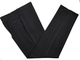 Luigi Bianchi Tuxedo 48R Black 2-button Cerruti wool