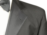 Lubiam Luigi Bianchi Tuxedo 40R Black 3-button Angelico 120's wool