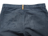 Loro Piana Jeans 36 Slate Blue 5 Pocket Cotton twill
