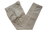 FINAL SALE PT01 Trousers: 33 Beige, single pleated, cotton