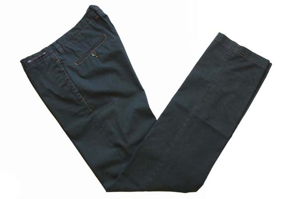 PT01 Trousers: 38, Washed black with rust stitches, flat front, cotton