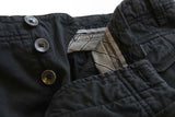 FINAL SALE PT01 Trousers: 38, Black, flat front, cotton