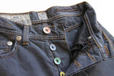 FINAL SALE PT05 Jeans: 35/36, Washed blue stripes, 5-pocket, cotton/elastane