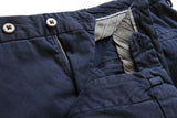 FINAL SALE PT01 Trousers: 30, Navy blue, flat front, cotton/elastane
