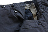 FINAL SALE PT01 Trousers: 28/29, Dark blue plaid, flat front, cotton blend