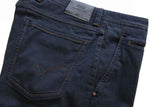 FINAL SALE PT01 Jeans: 33/34, Navy blue, flat front, cotton/elastane