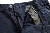 FINAL SALE PT01 Trousers: 33/34, Washed navy blue, flat front, cotton