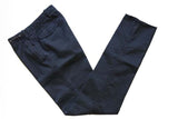 FINAL SALE PT01 Trousers: 30, Navy blue, flat front, cotton