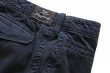 FINAL SALE PT01 Trousers: 30, Navy blue, flat front, cotton