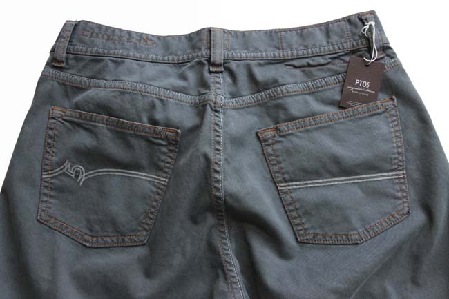 PT05 Jeans: 32, grey, 5-pocket, cotton/elastane