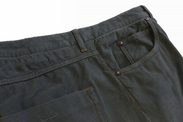 PT01 Jeans: 32 Grey 5-pocket, cotton corduroy
