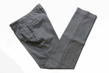 FINAL SALE PT01 Trousers: 32, Grey with contrast stitching, flat front, cotton