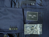 Cesare Attolini Sport Coat: 41/42R, Navy Blue, 2-button, wool hopsack