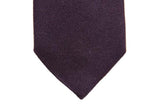 Battisti Tie: Dark purple, pure wool