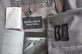 Benjamin Sartorial Suit: Light/Medium Gray, 2-button Nobile model, super 140's wool