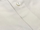 Borrelli Shirt 17.5 White Cotton/Linen