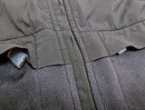 Corneliani XL/56 Navy Zip Hoodie Cotton/Technical Sweatshirt