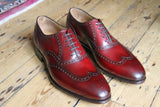 Carlos Santos Shoes Brogued oxford, alentejo leather, Z397 last