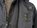 Fay Coat L Removable Liner Navy Cotton/Poliamid/Resin