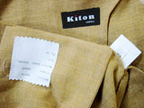 Kiton Women's Dijon Tan Wool Oversized Coat IT 42/US 8/10