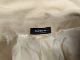 Kiton Women's Tan Silk Buttonless Jacket/Coat IT 42/US 8/10