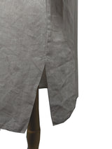 Kiton Women's Sand Beige Linen Smock Dress IT 44/US 10