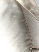 Kiton Women's Cream Double Breasted Wool Blazer IT 42/US 8 DMG