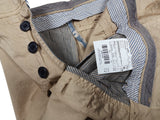 Luigi Bianchi Shorts 36, Tan Tailored Pure Cotton