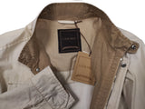 LBM 1911 Field Jacket Small, Stone Zip/Snap front Cotton Blend