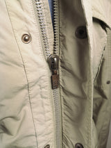 LBM 1911 Field Jacket Medium, Beige Zip/Snap front Polyurethane Blend