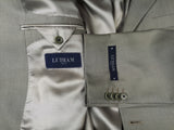 LUBIAM Luigi Bianchi Suit 41R, Light taupe green 3-button Wool