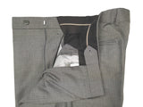 Luigi Bianchi Suit 40R, Medium grey stripe 3-button REDA Wool 110s