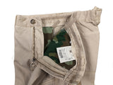 LBM 1911 Trousers 34, Beige Flat front Relaxed fit Cotton