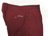 LBM 1911 Trousers 36, Cranberry red Pleated front Tailored fit Cotton blend