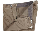 LBM 1911 Trousers 39/40, Dark sand Flat front Tailored fit Cotton/Elastane
