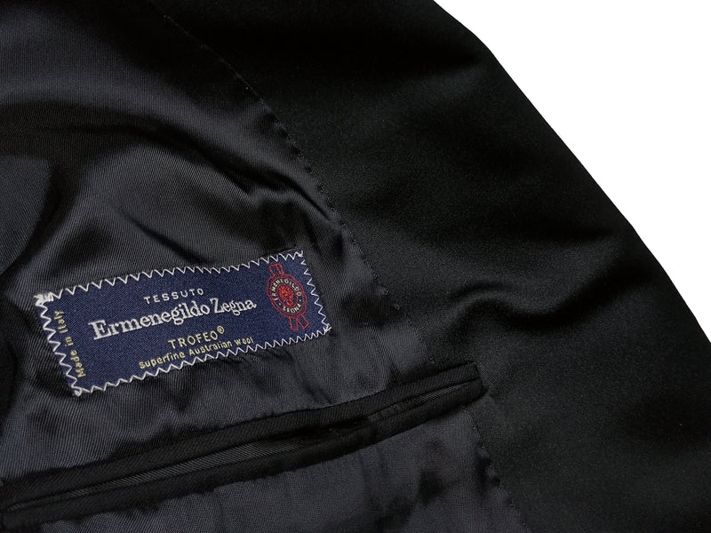 LBM 1911 Lubiam Tuxedo, Dark navy blue 1-button ZEGNA wool