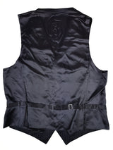 Luigi Bianchi Vest 40R, Navy pinstripe Wool flannel