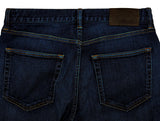 Loro Piana Jeans 32 Slim Dark Indigo Blue 5 Pocket Kurashiki Cotton Stretch Denim