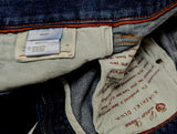 Loro Piana Jeans 32 Slim Indigo Blue 5 Pocket Kurashiki Cotton Stretch Denim