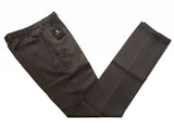 Marco Pescarolo Trousers: 36, Washed gunmetal grey, flat front, washed wool